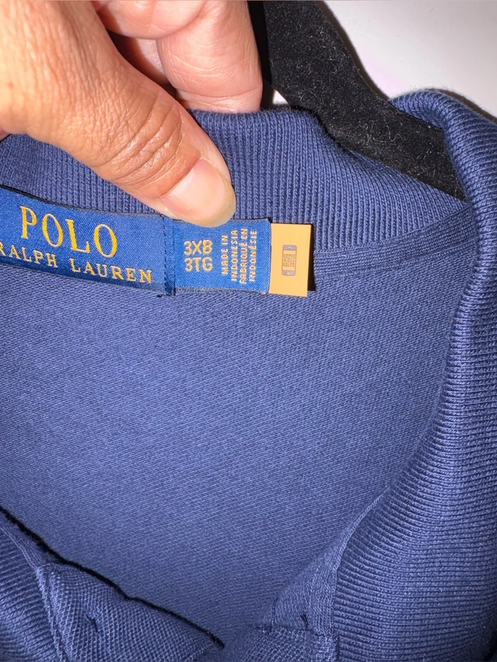 Ralph Lauren Navy Polo with Red Pony